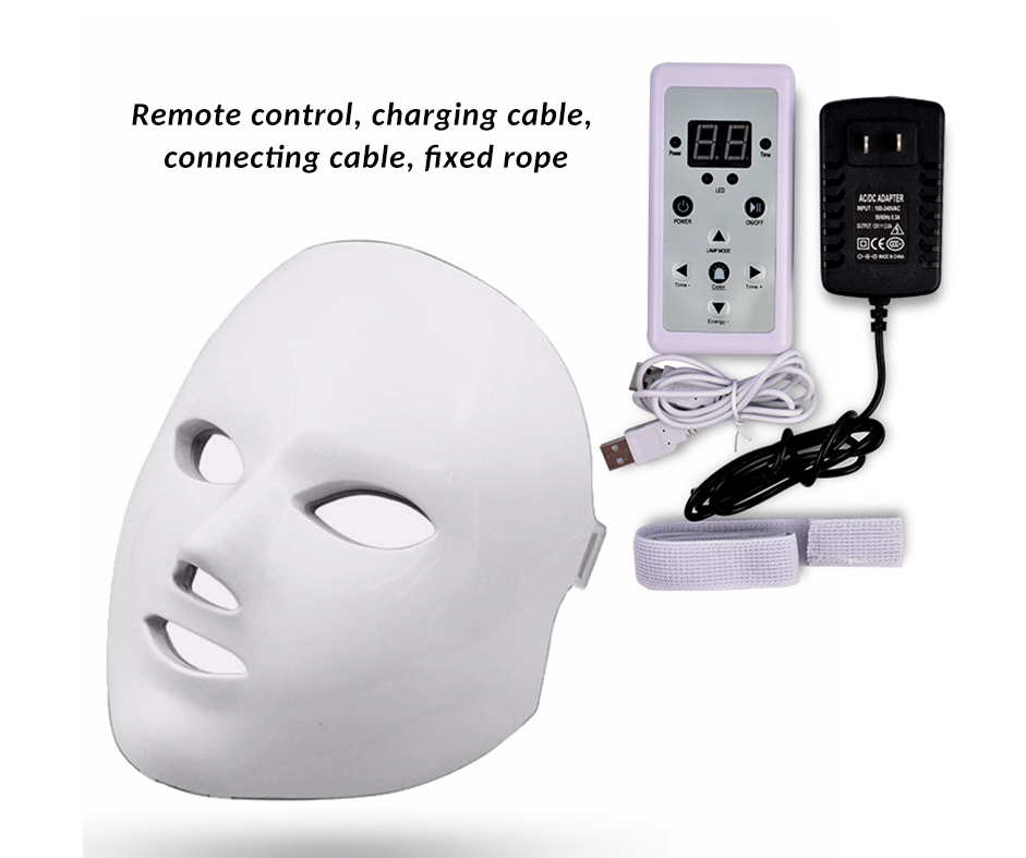 Masque Facial LED de Photothérapie