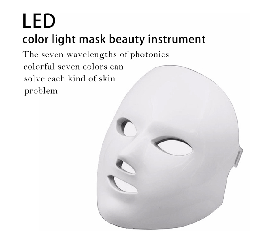 Masque Facial LED de Photothérapie